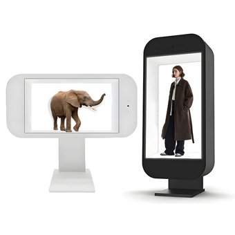 21.5 inches transparent LCD showcase