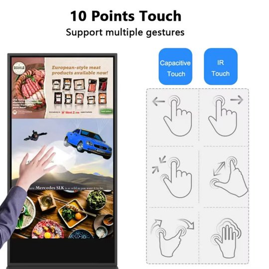 Interactive Digital Signage Commercial Display Solution