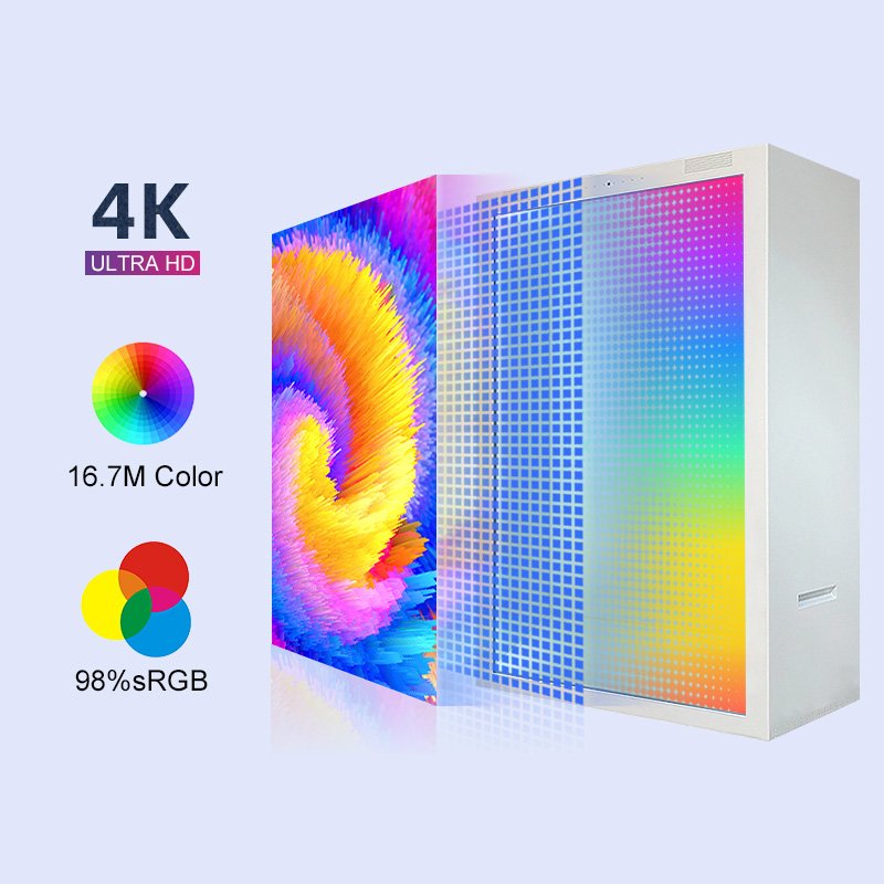 4K transparent high-definition LCD screen