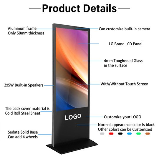 Interactive Digital Signage Commercial Display Solution