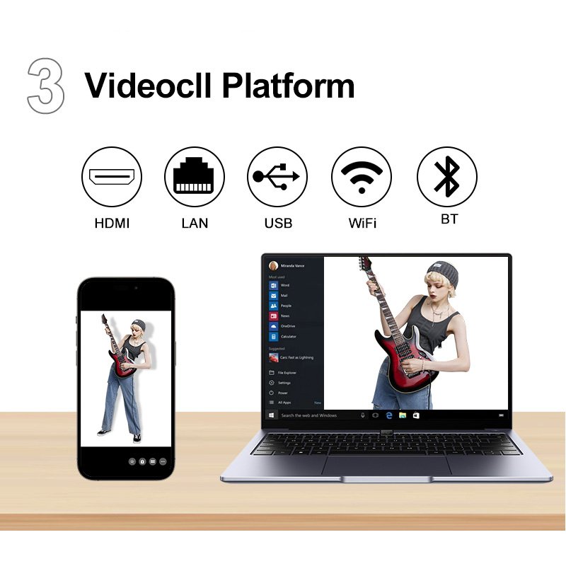 support HDMI input, Bluetooth connection