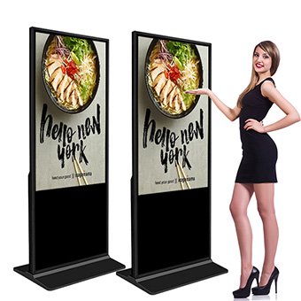 65 floor standing digital signage