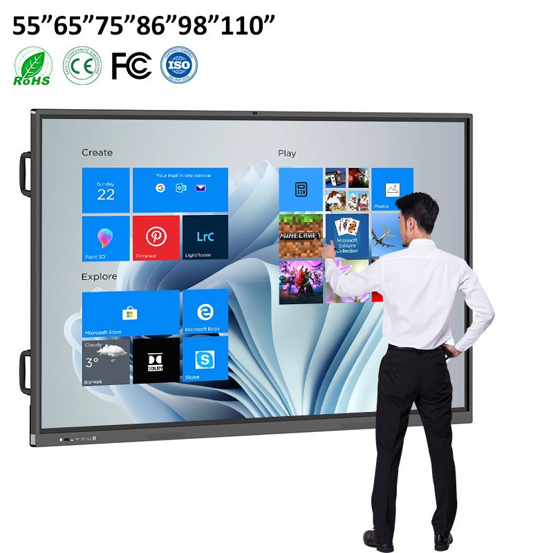 86 inch office smart board