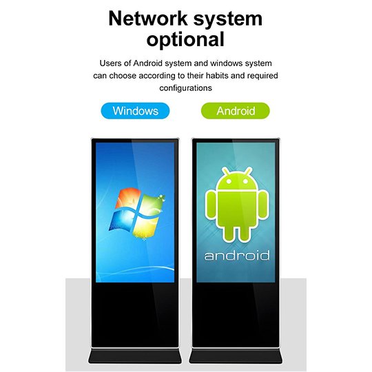 Indoor Digital Signage Optional Configurations