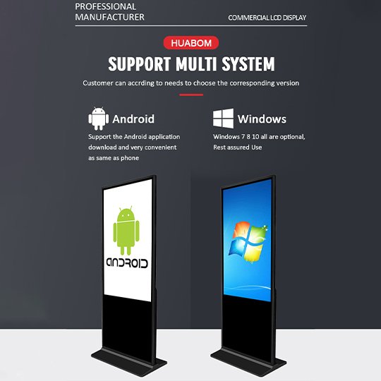 Indoor Digital Signage Optional Configurations