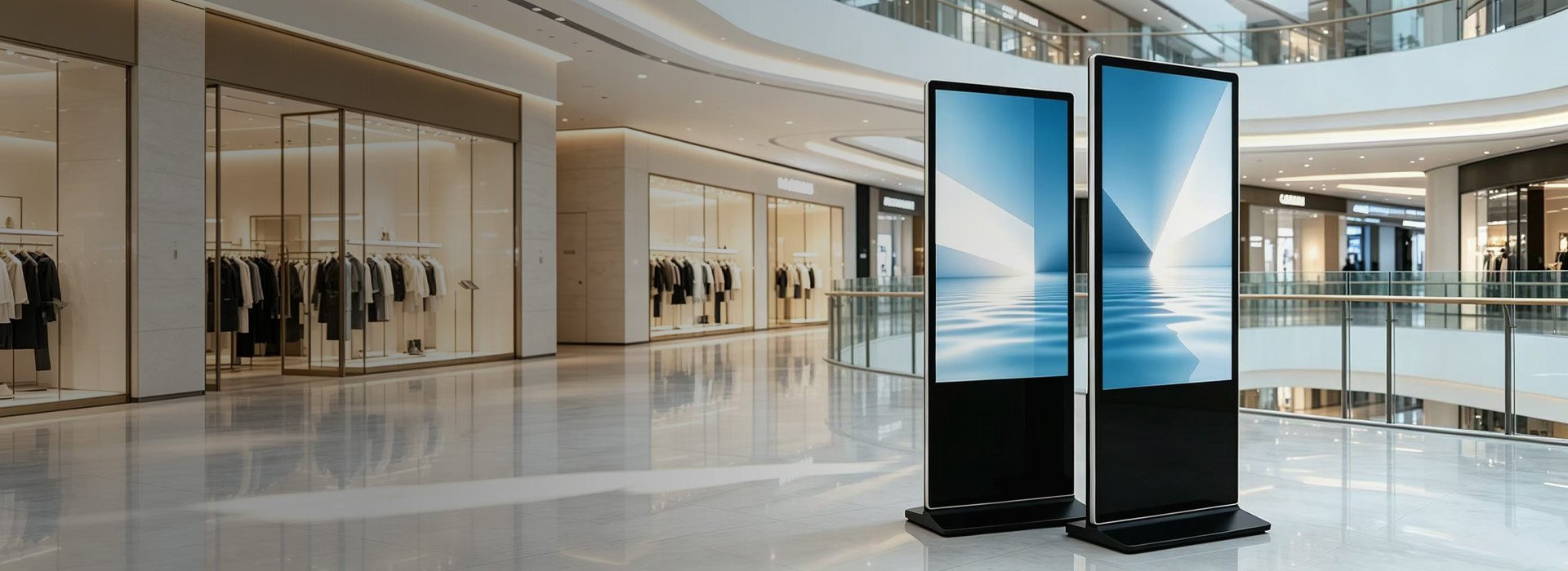 Interactive Digital Signage Solutions Smart Touch Display for advertising