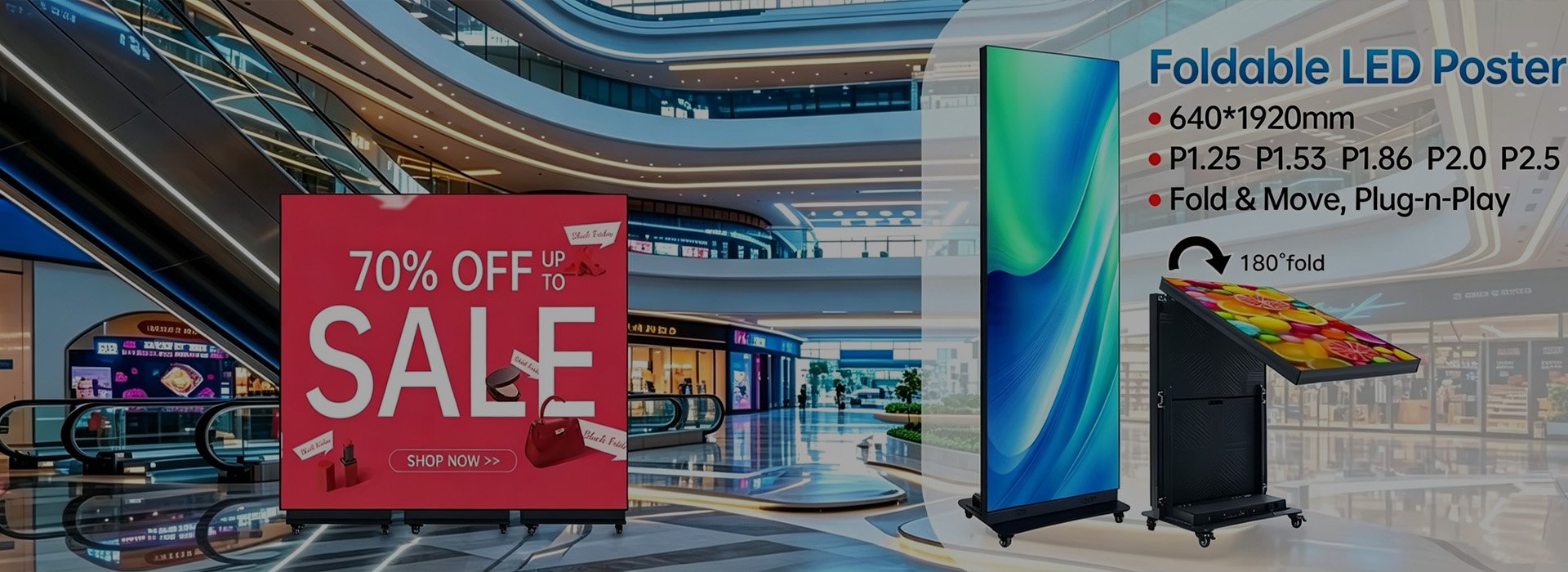 LED Poster-Patented Product, Exclusive Technology