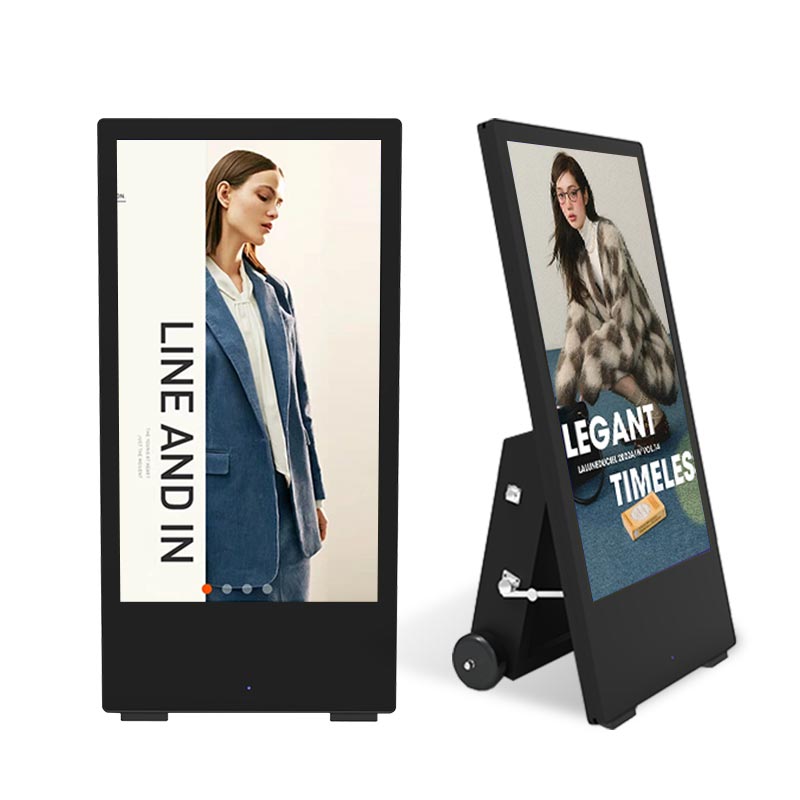 Outdoor Poster with Wheels