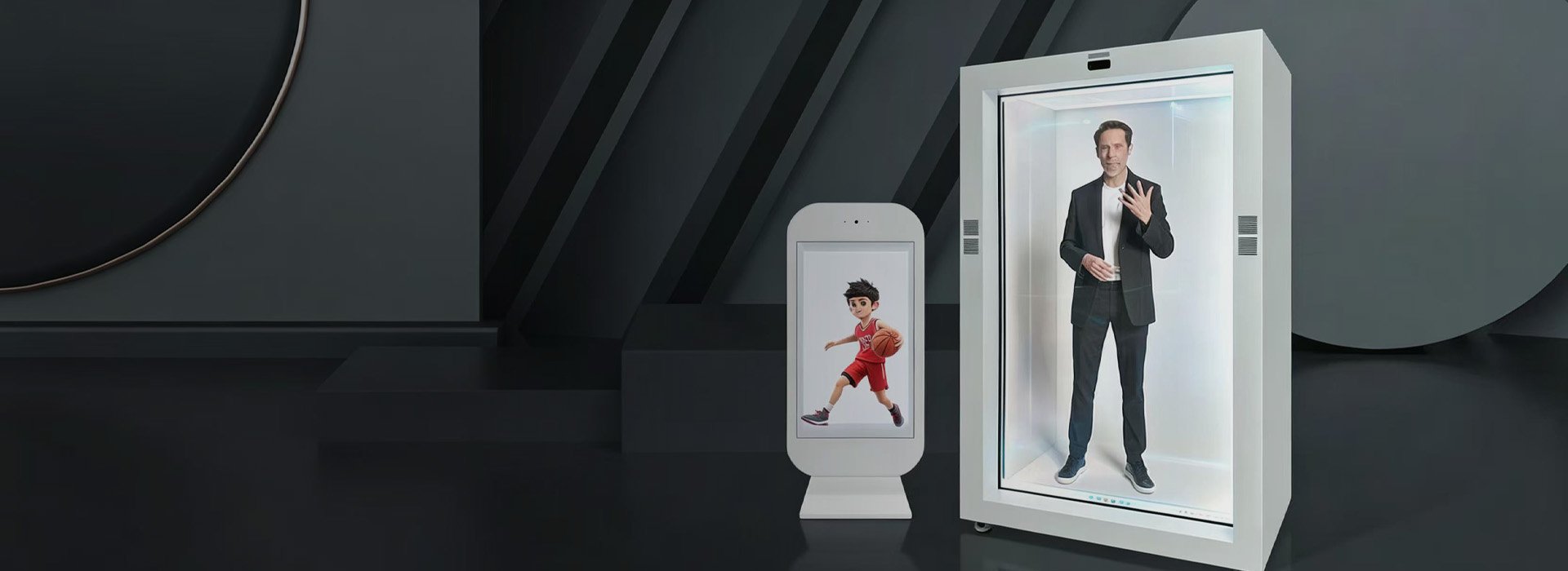 Transparent LCD showcase manufacturer