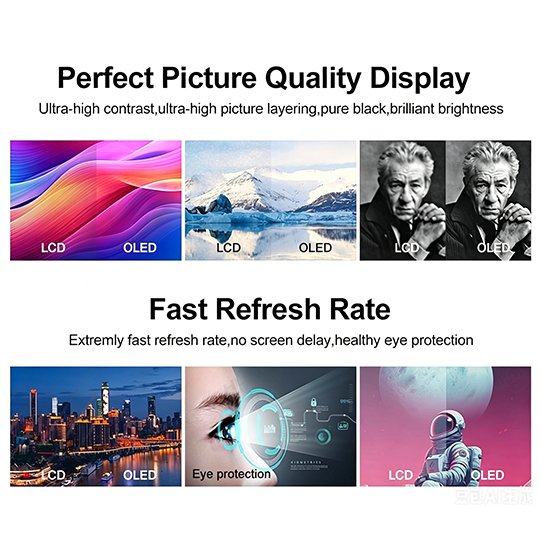 Transparent OLED Functional Characteristics