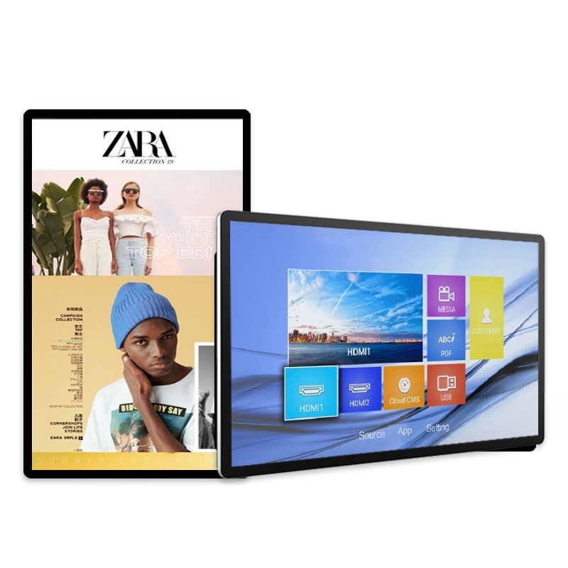Wall-Mounted Digital Signage