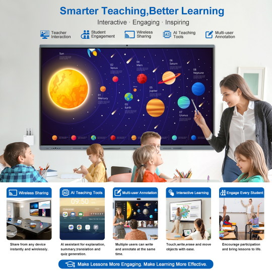 55-inch Smart Board for Sale
