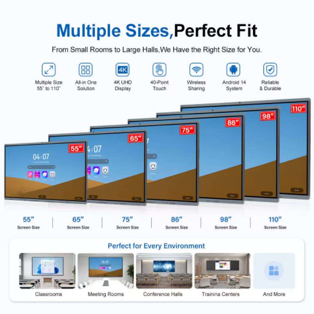 55-inch Smart Board for Sale