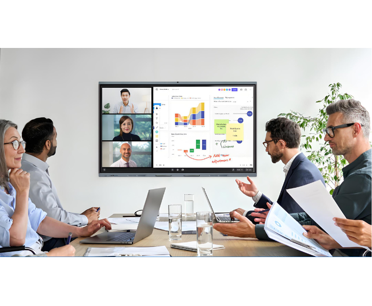 55-inch smart board for business use