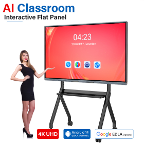 65-inch smart board with style A stand