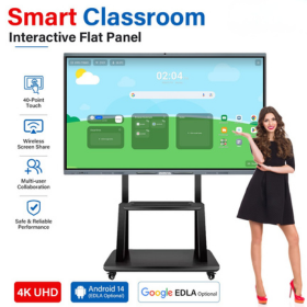 65-inch smart board with style A stand