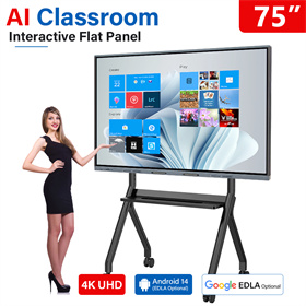 75-inch Smart Board with Style A Stand