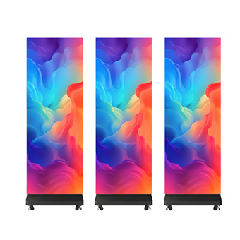 LED foldable poster Integrated Style