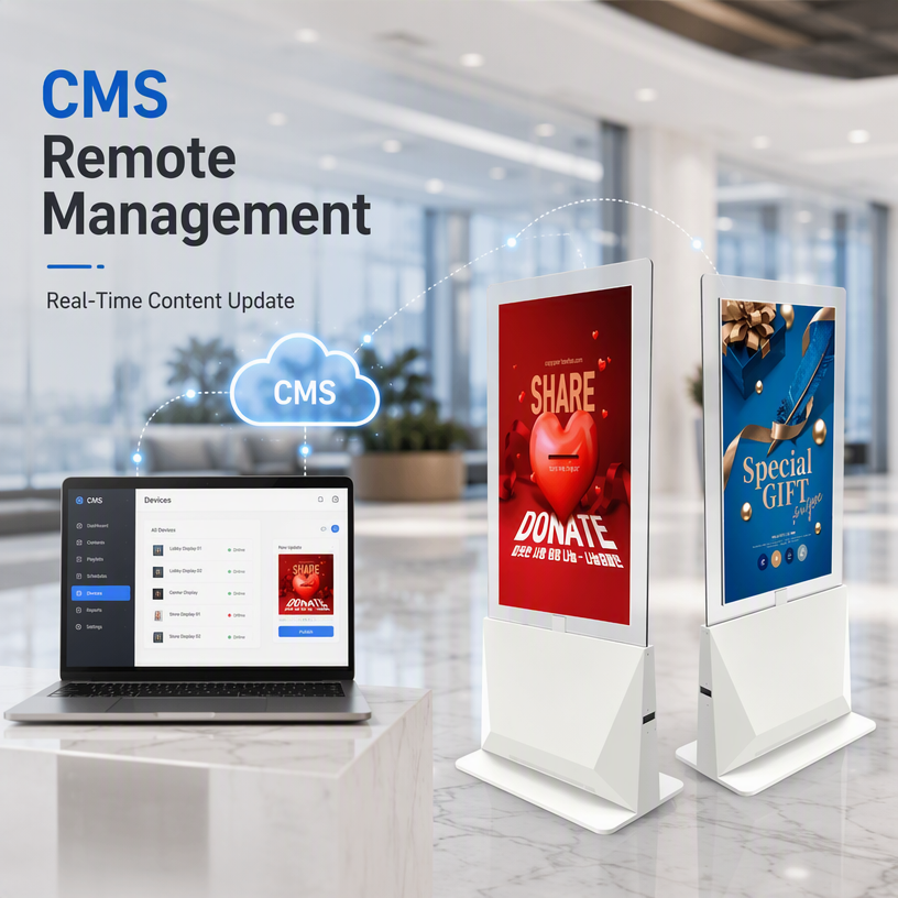 Double-sided Digital Signage