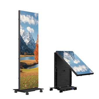 LED foldable poster Folding (plug-in)