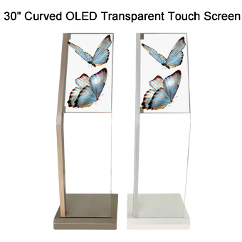 30 Curved Transparent Touch Screen