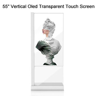 Transparent OLED Digital Signage