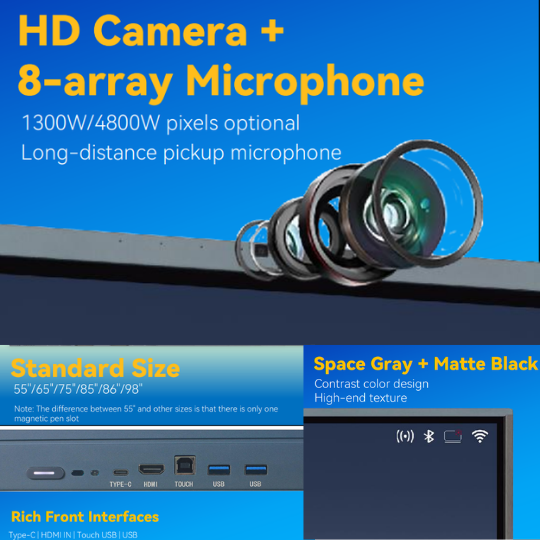 86-inch smart board