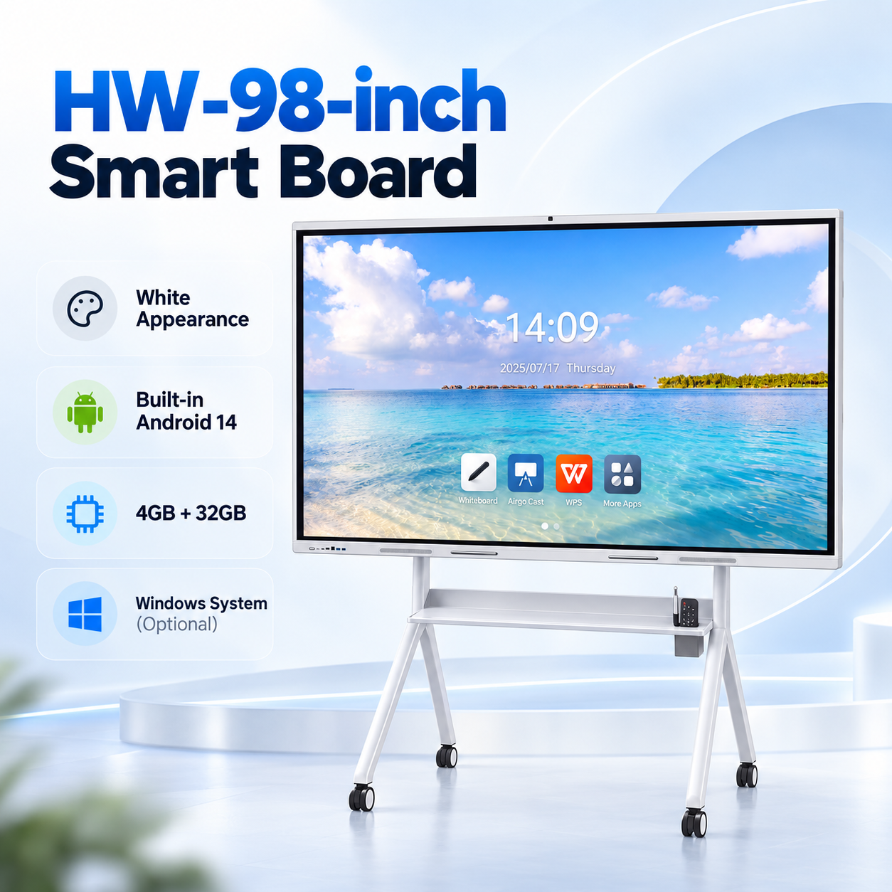 98-inch smart board