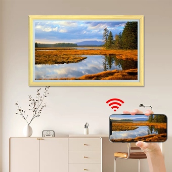 Wooden Frame Digital Signage