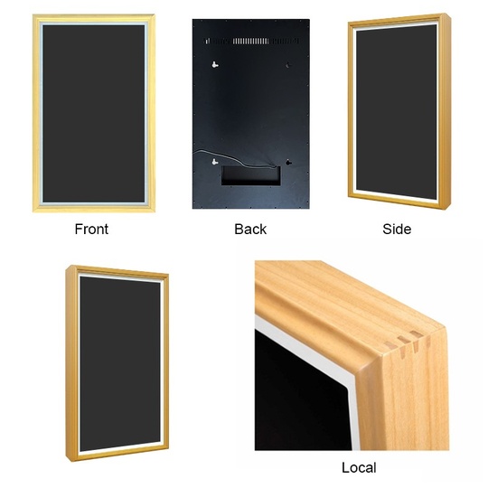 Wooden Frame Digital Signage